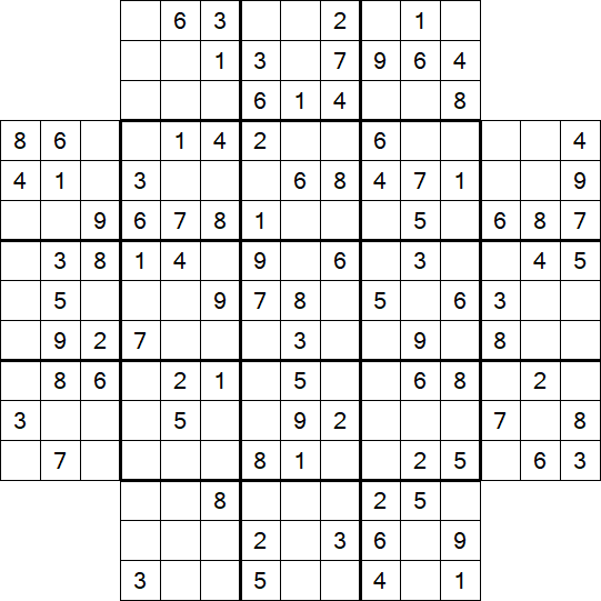 Flower Sudoku - Medium
