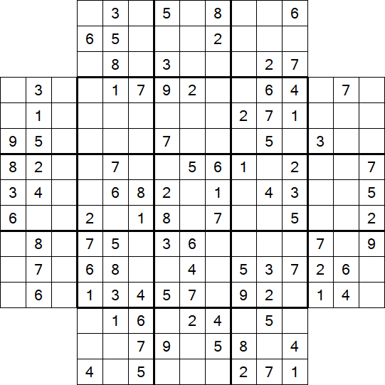Flower Sudoku - Medium