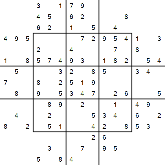 Flower Sudoku - Medium