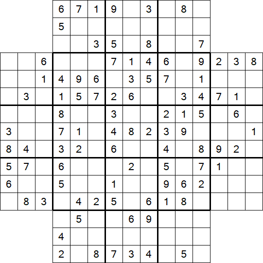 Flower Sudoku - Medium