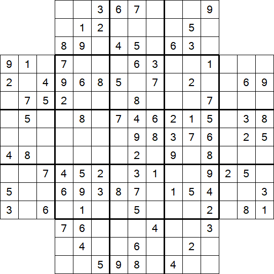 Flower Sudoku - Medium