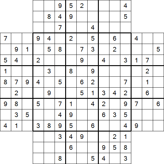 Flower Sudoku - Medium