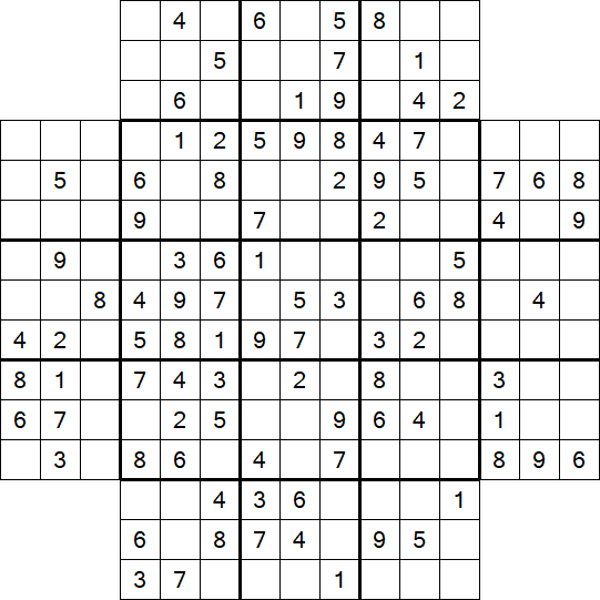 Flower Sudoku - Medium