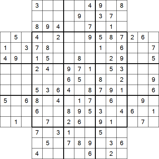 Flower Sudoku - Medium