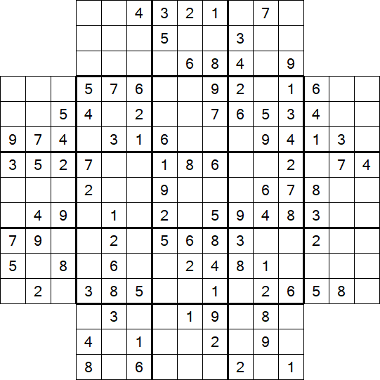 Flower Sudoku - Medium