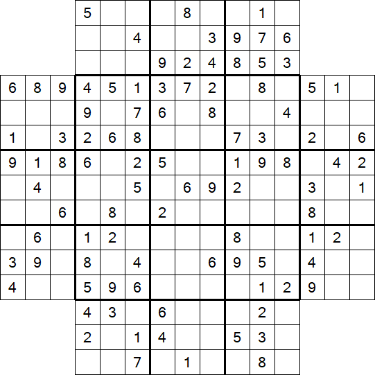 Flower Sudoku - Medium