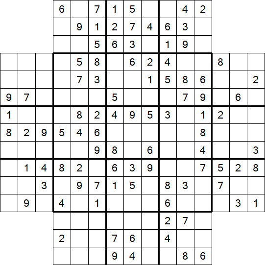 Flower Sudoku - Medium