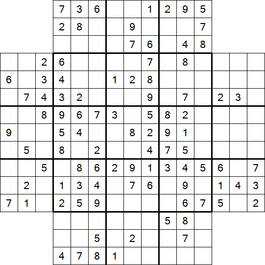 Flower Sudoku - Medium