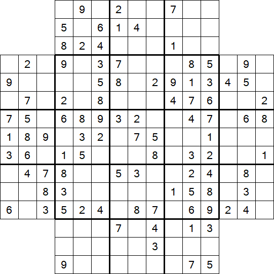 Flower Sudoku - Medium
