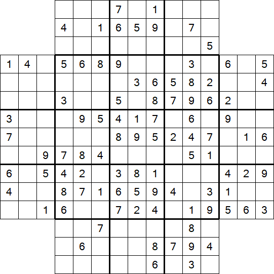 Flower Sudoku - Medium