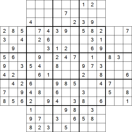 Flower Sudoku - Medium