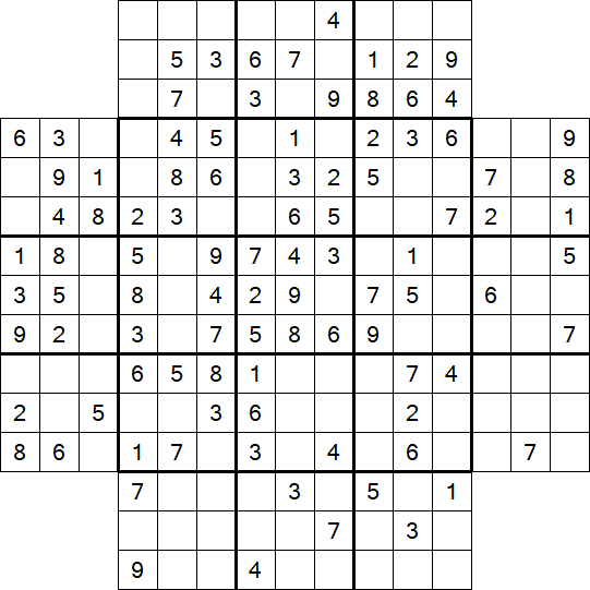 Flower Sudoku - Medium