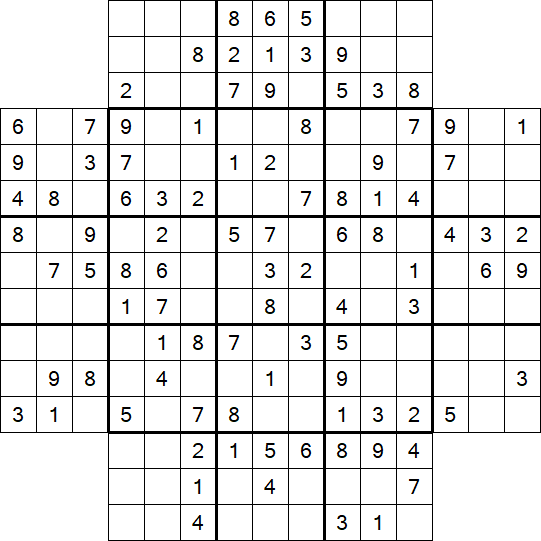 Flower Sudoku - Medium