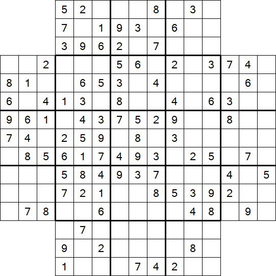Flower Sudoku - Medium