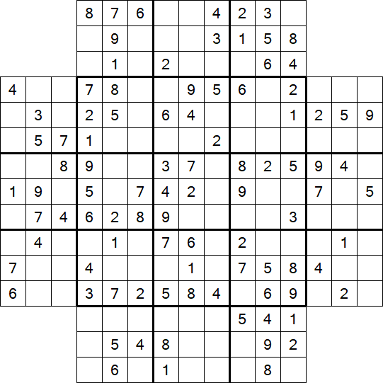Flower Sudoku - Medium