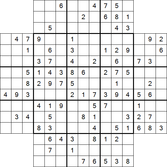 Flower Sudoku - Medium