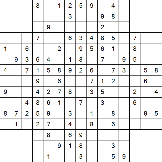 Flower Sudoku - Medium