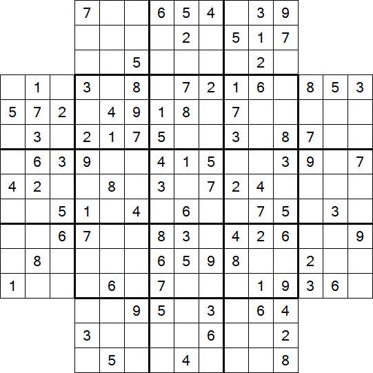 Flower Sudoku - Medium