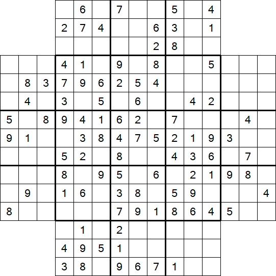 Flower Sudoku - Medium