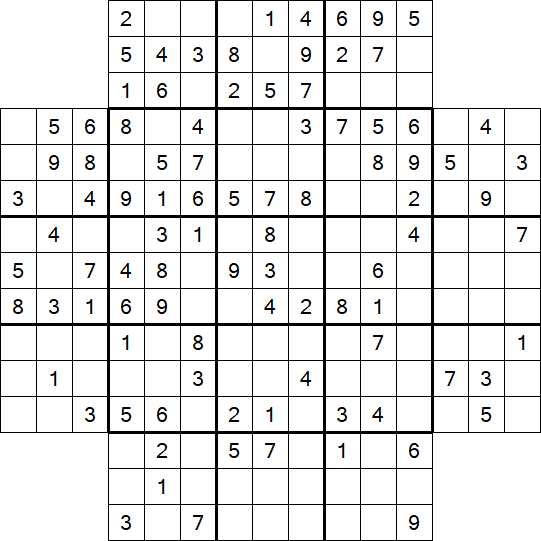 Flower Sudoku - Medium