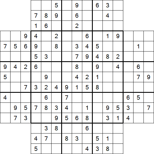 Flower Sudoku - Medium