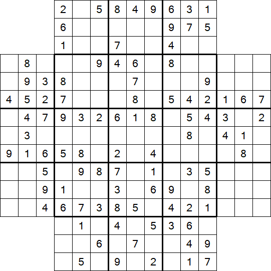 Flower Sudoku - Medium