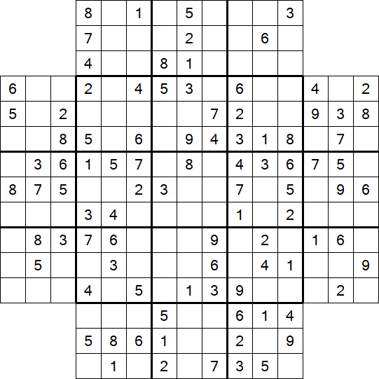 Flower Sudoku - Medium
