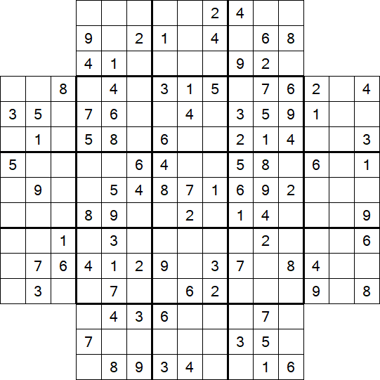 Flower Sudoku - Medium