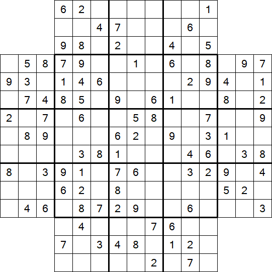 Flower Sudoku - Medium