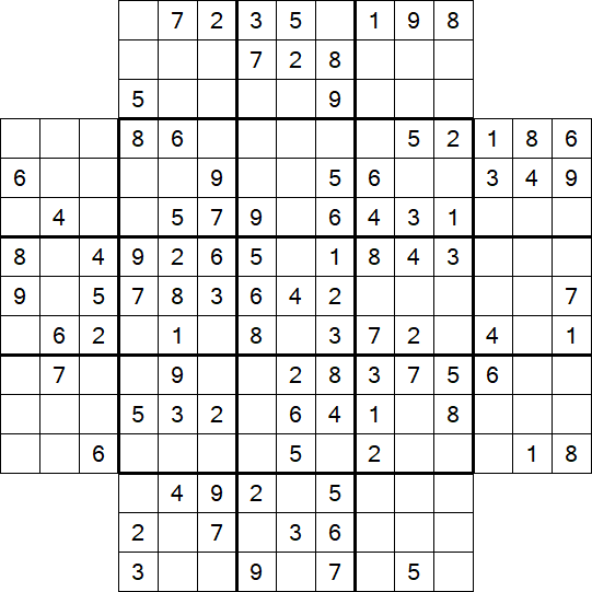 Flower Sudoku - Medium