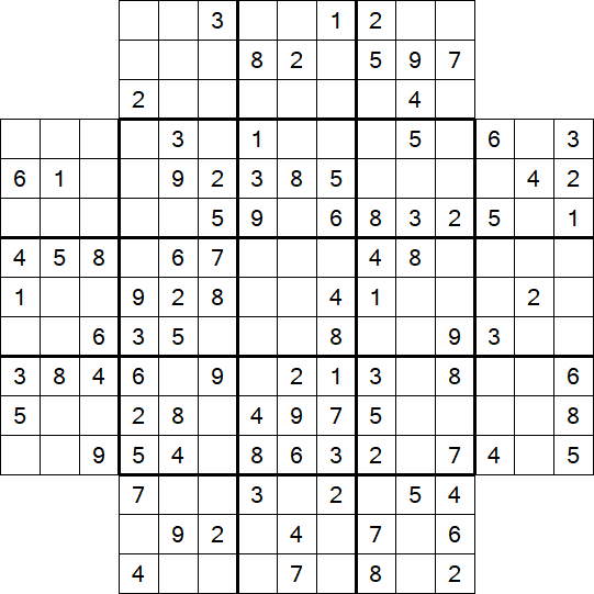 Flower Sudoku - Medium