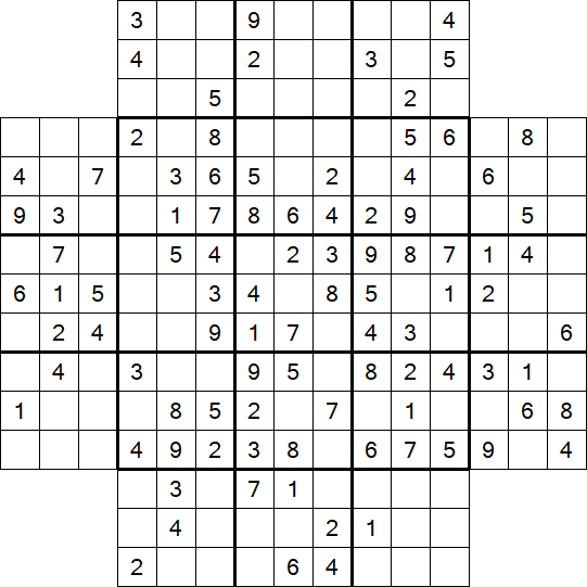 Flower Sudoku - Medium