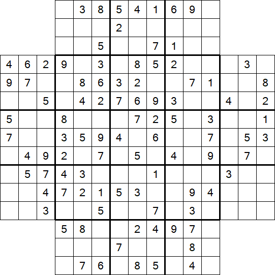Flower Sudoku - Medium