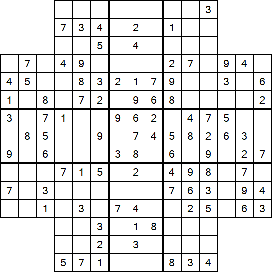Flower Sudoku - Medium