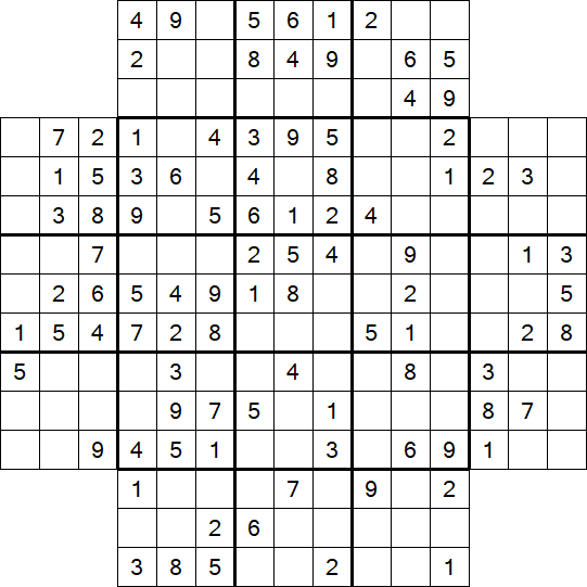 Flower Sudoku - Medium