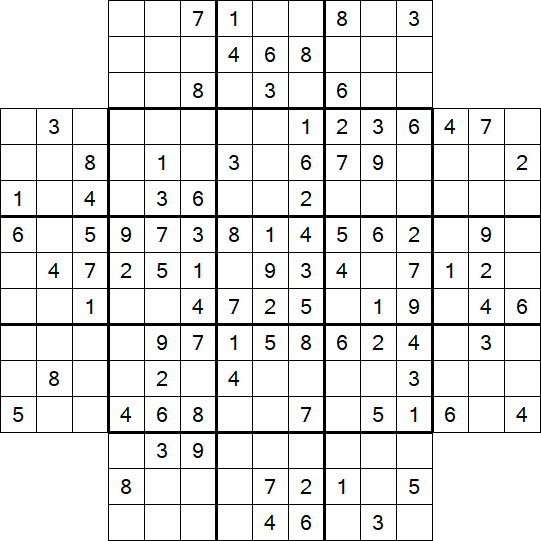 Flower Sudoku - Medium