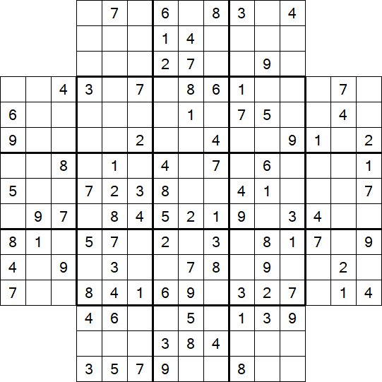 Flower Sudoku - Medium