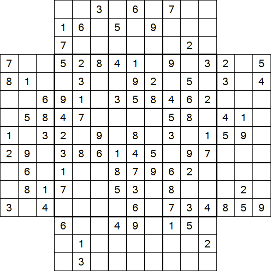 Flower Sudoku - Medium