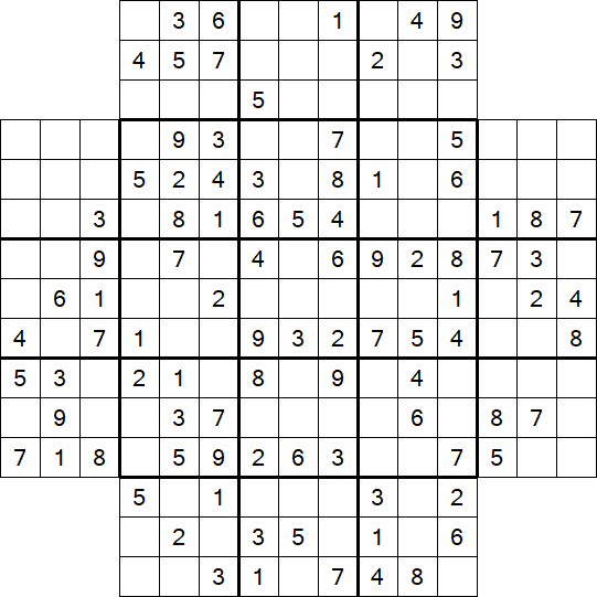 Flower Sudoku - Medium