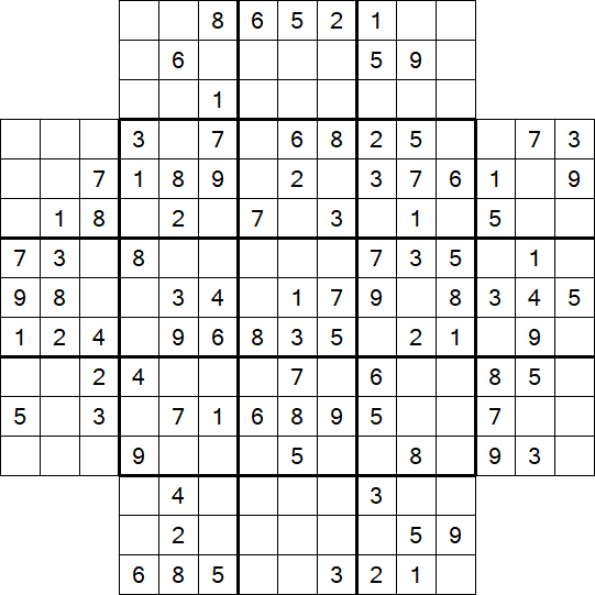 Flower Sudoku - Medium