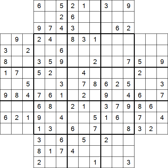 Flower Sudoku - Medium