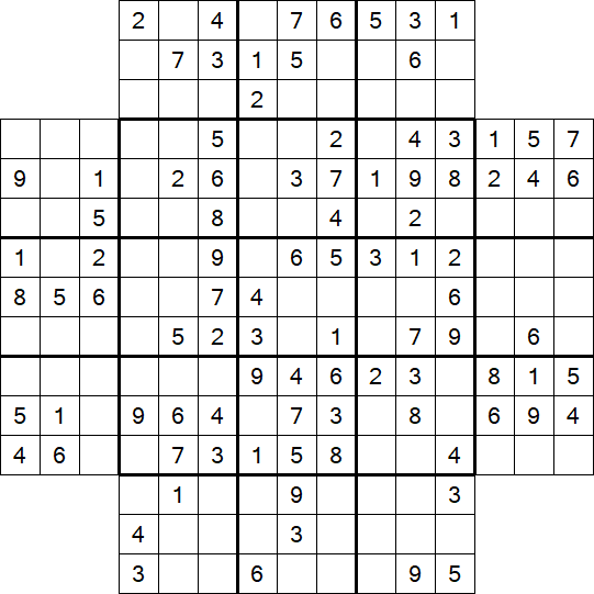 Flower Sudoku - Medium