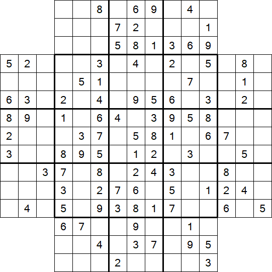 Flower Sudoku - Medium