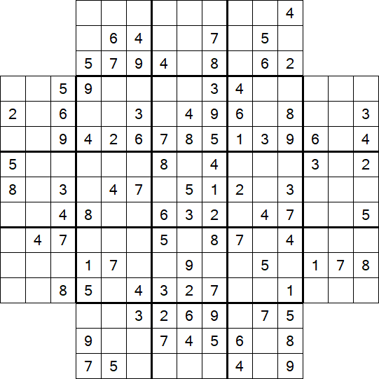 Flower Sudoku - Medium