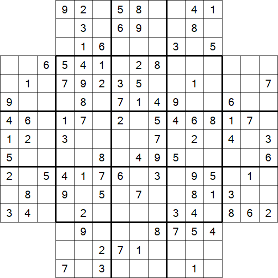 Flower Sudoku - Medium