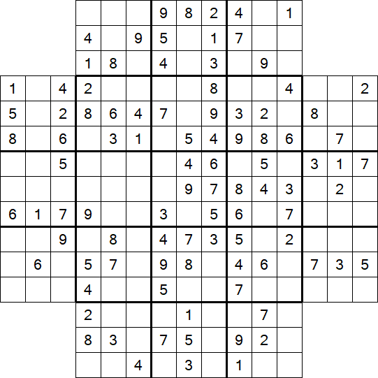 Flower Sudoku - Medium