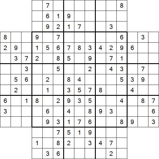 Flower Sudoku - Medium