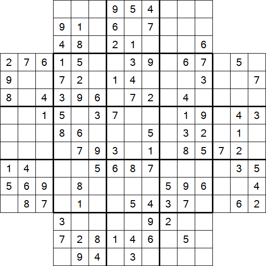 Flower Sudoku - Medium