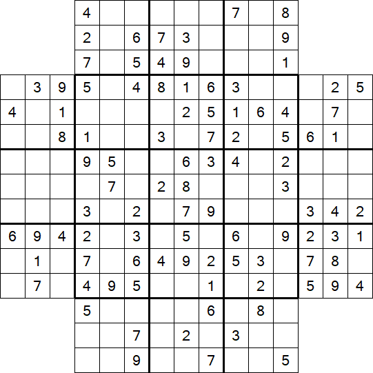 Flower Sudoku - Medium