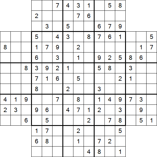 Flower Sudoku - Medium